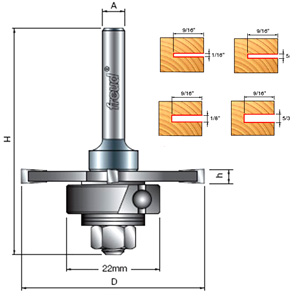 Freud Slot Cutter Bit
